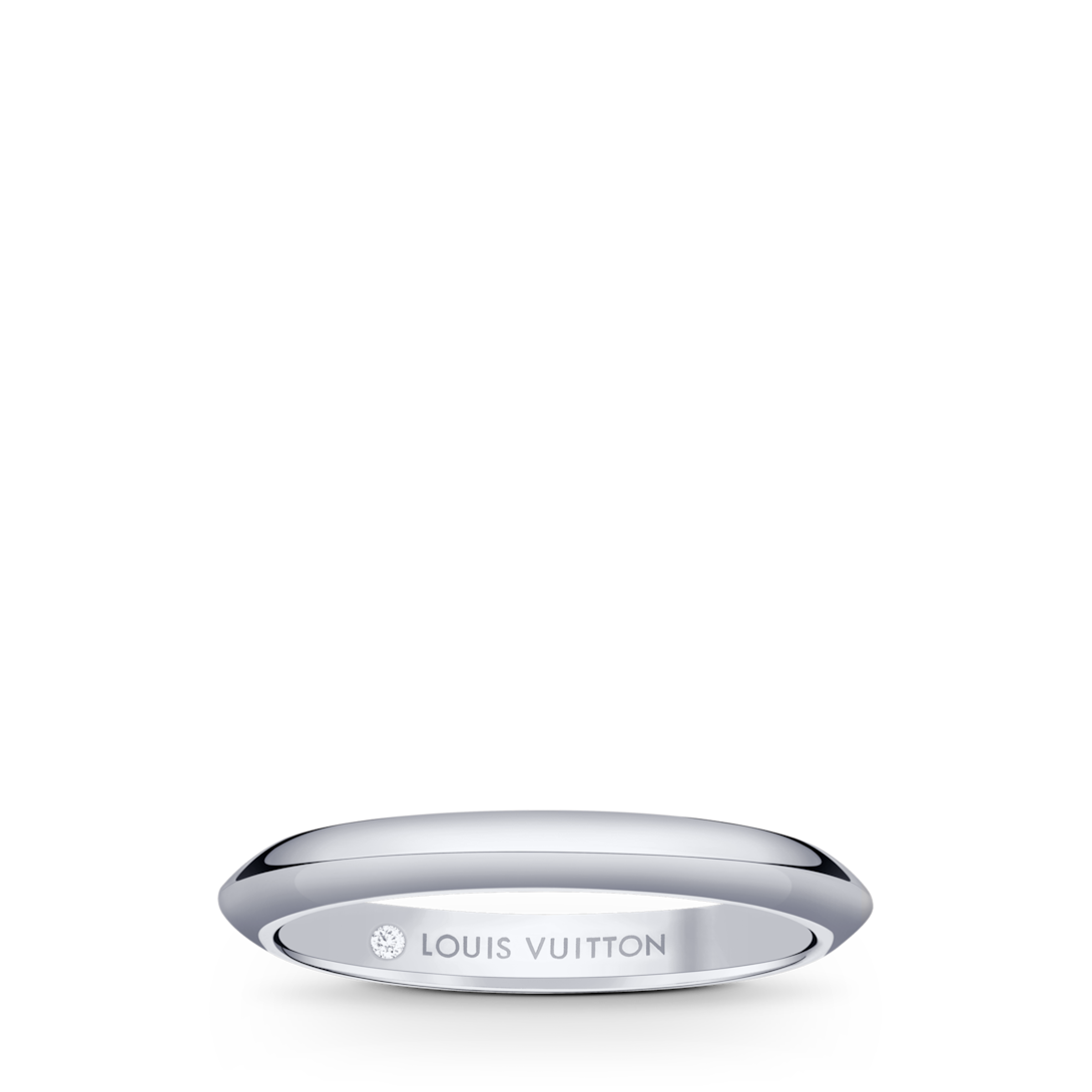 LV ダイヤモンド マリッジリング 2.5MM (プラチナ) ｜ルイ・ヴィトン